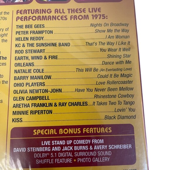 The Midnight Special Legendary Performances 1975 DVD - Picture 3 of 4